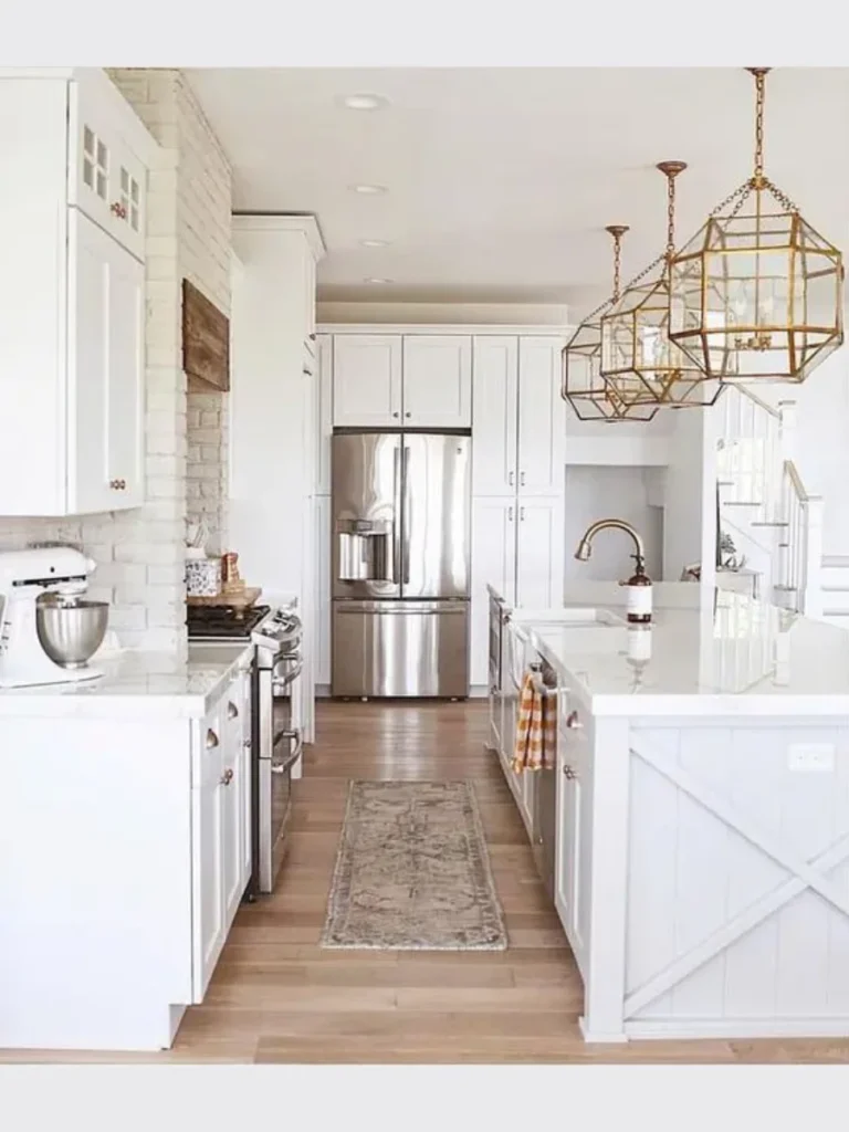 Mixed Metal Kitchen Accents