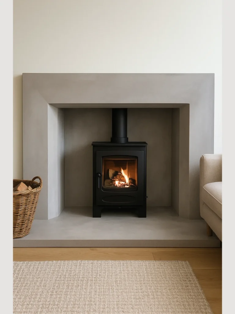 Modern Concrete Surround For An Industrial Edge