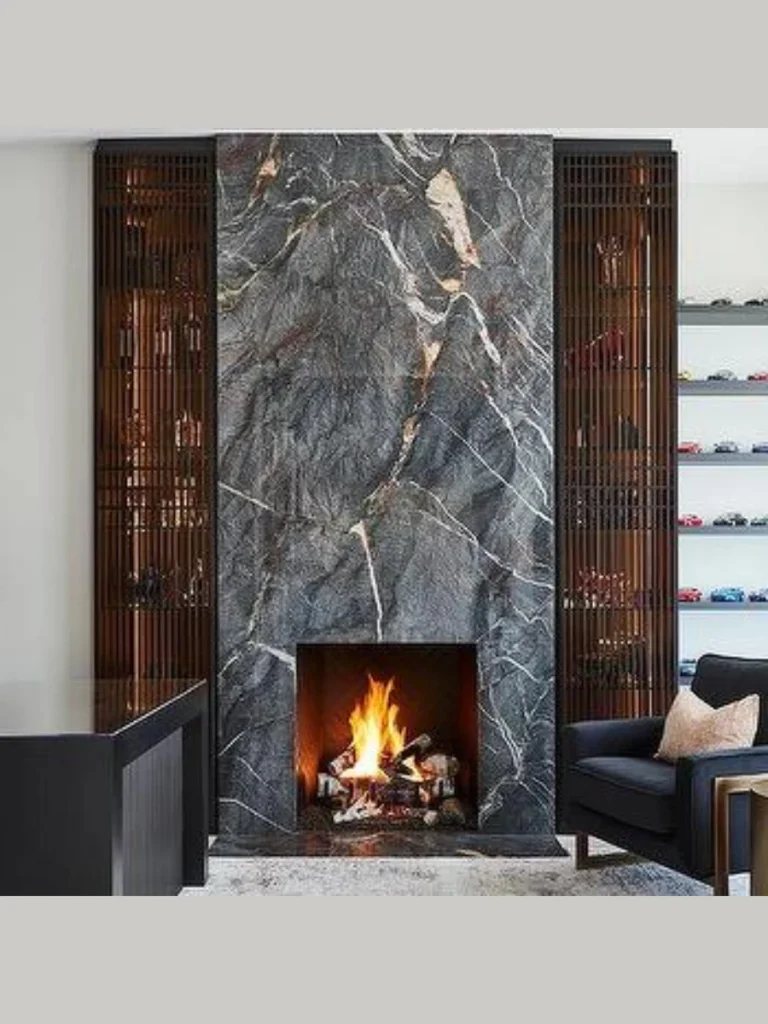 Modern Dark Tapered Plaster Surrounds