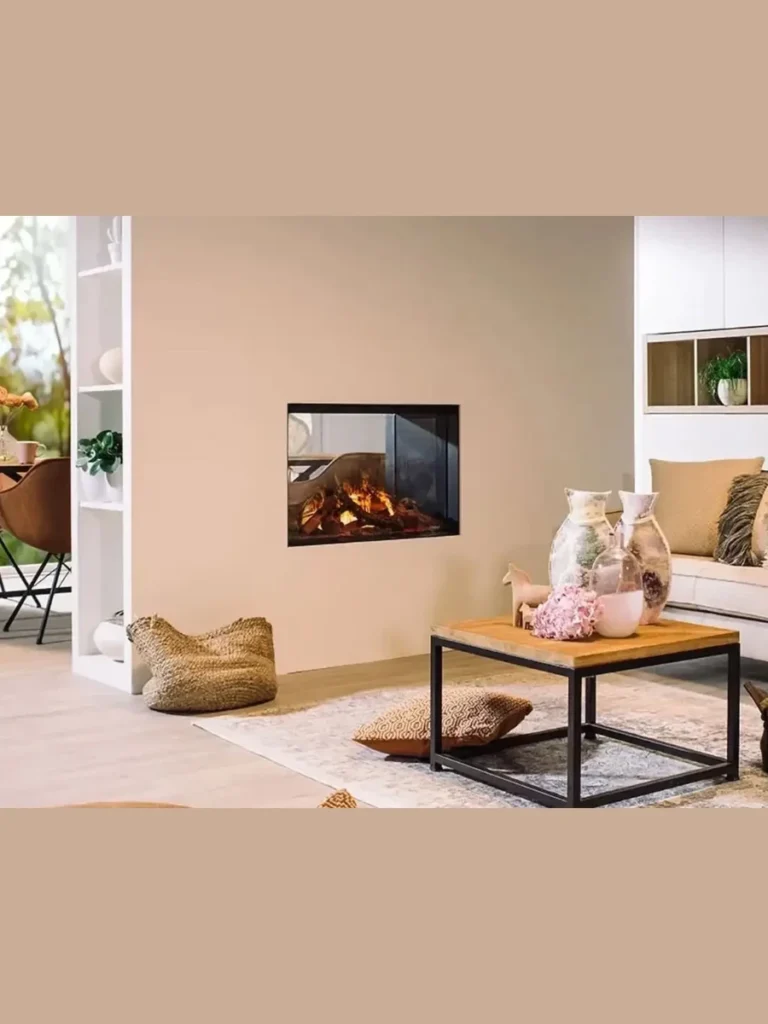 Modern Double Sided See Through Fireplaces