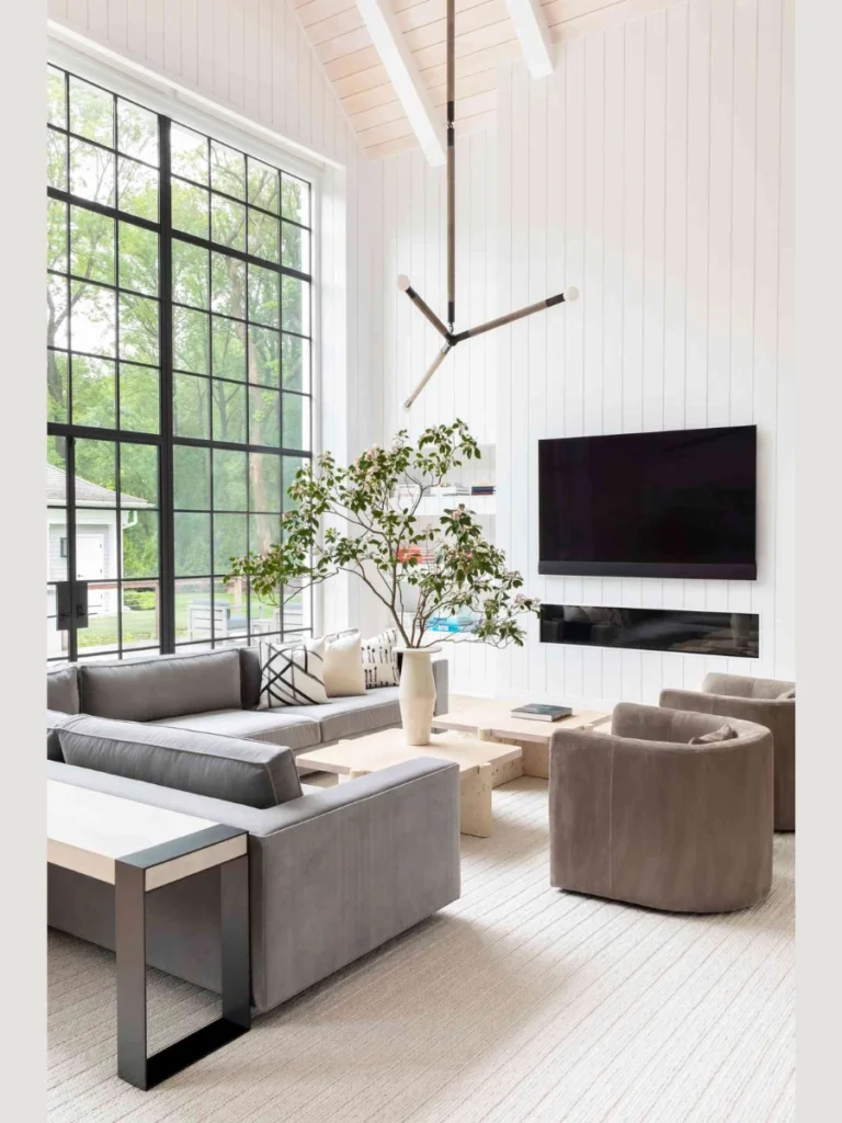 Modern Linear Inserts For A Minimalist Look