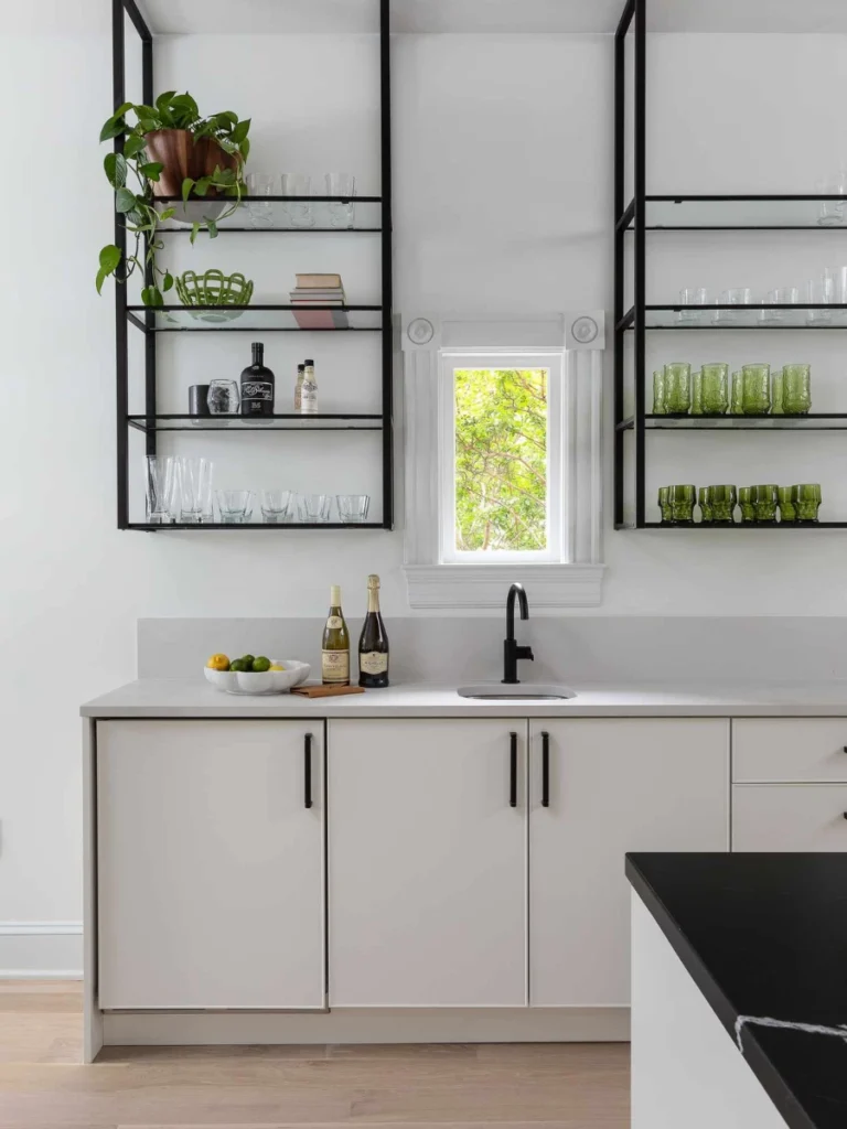 Modern Matte White Slimline Bars