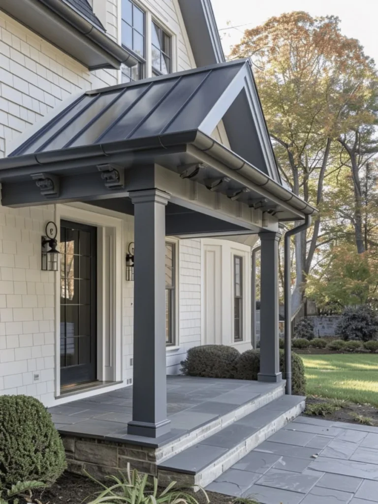 Modern Metal Porch Roof Styles