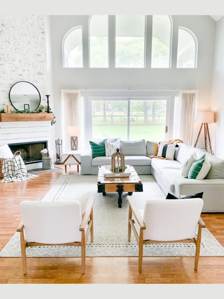 Modern Minimalist White Brick Design