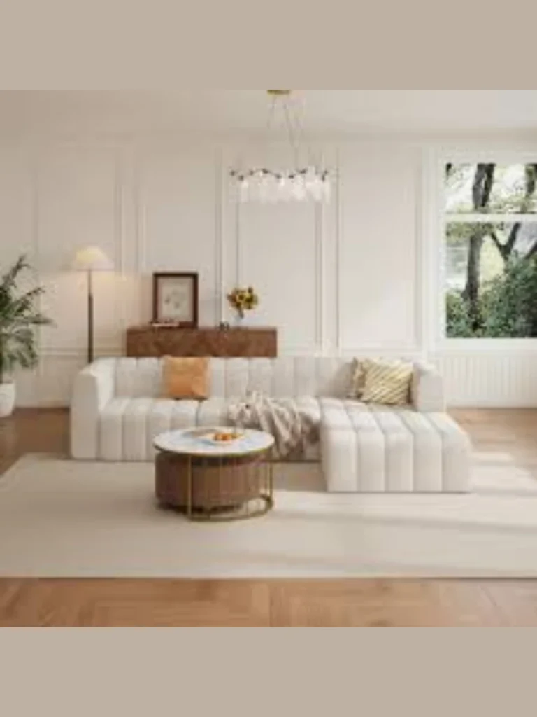 Modular Velvet Pit Sectionals