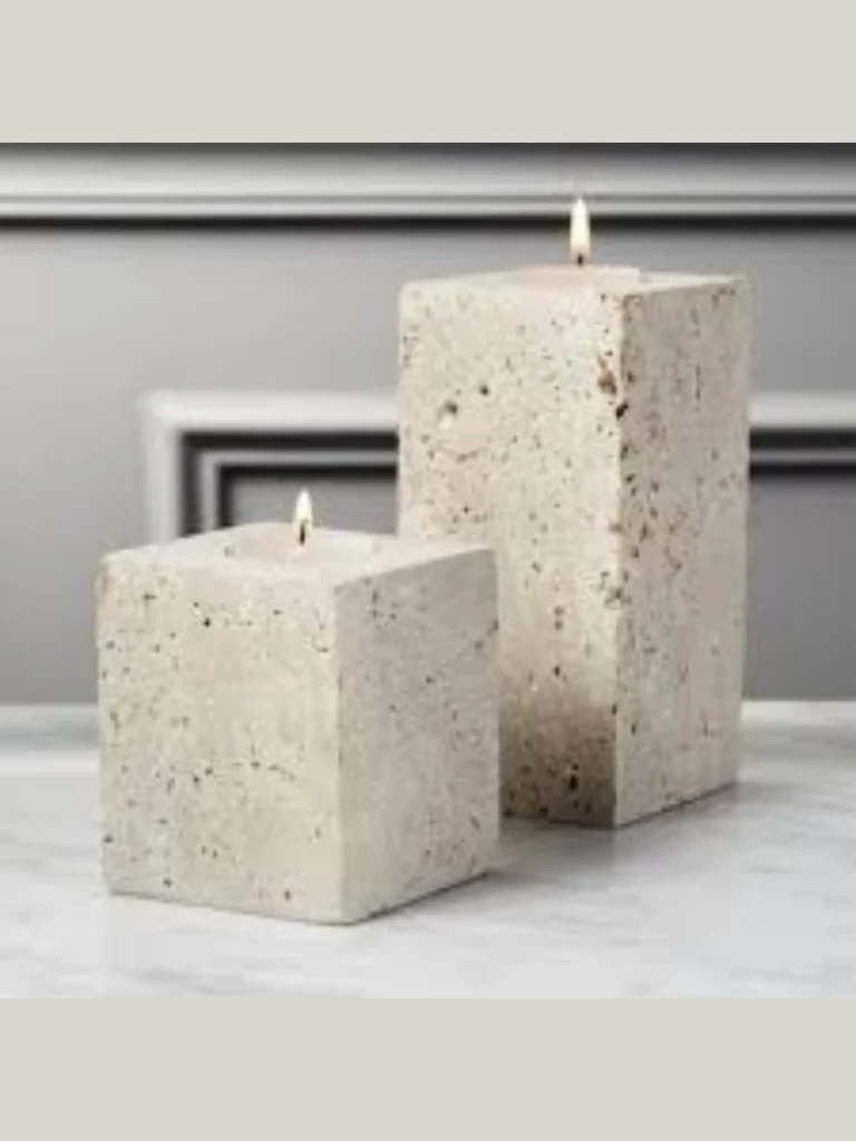 Monolithic Travertine Architectural Cubes