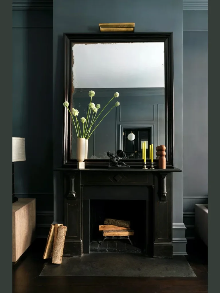 Moody Antiqued or Smoked Mirror Panel