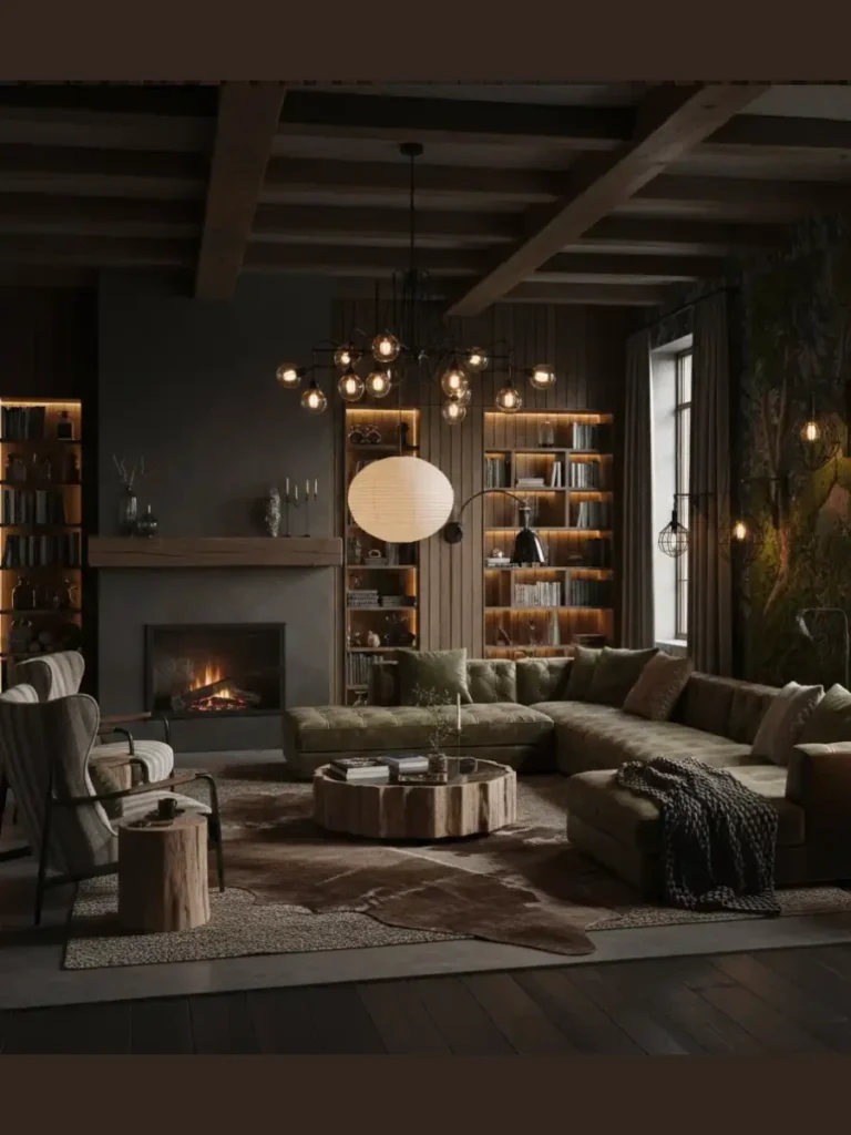 Moody Charcoal Slate for a Rustic Industrial Vibe