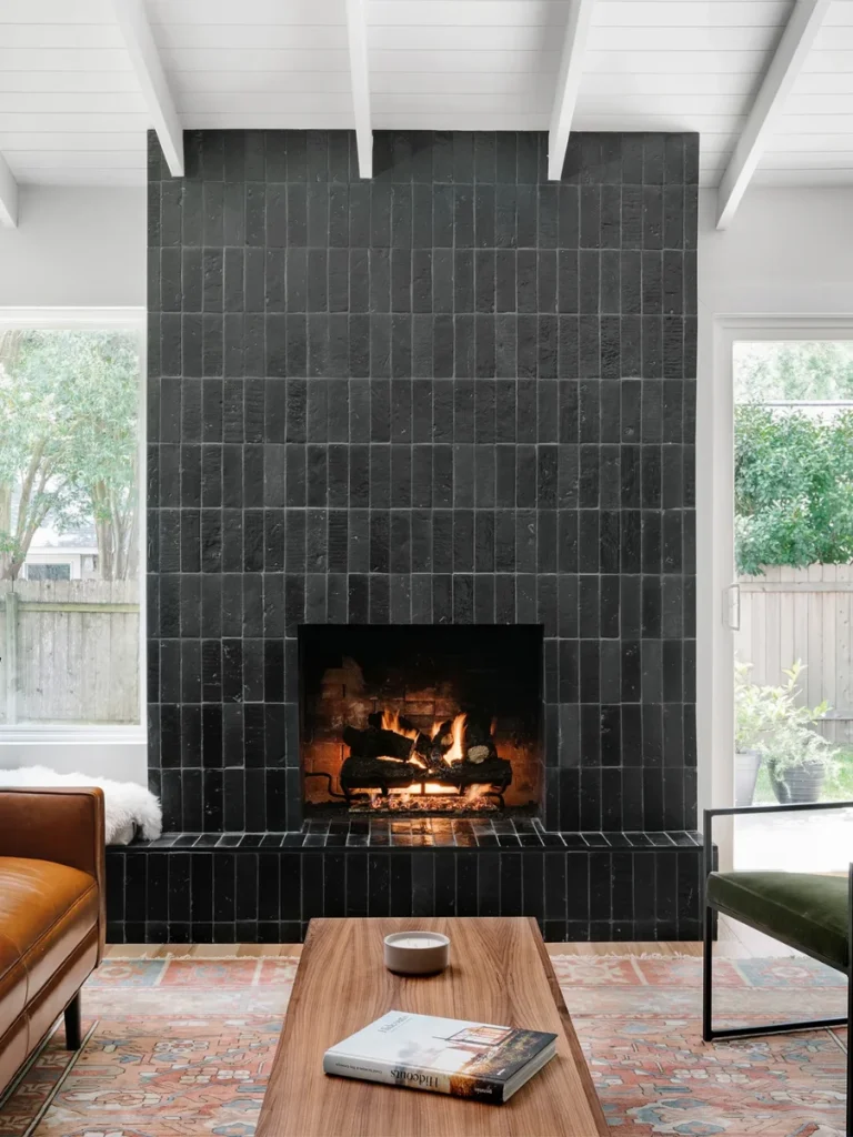 Moody Dark Charcoal Large Format Porcelain