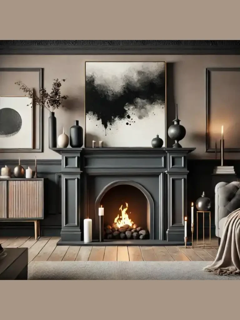 Moody Dark Paint Camouflage Technique