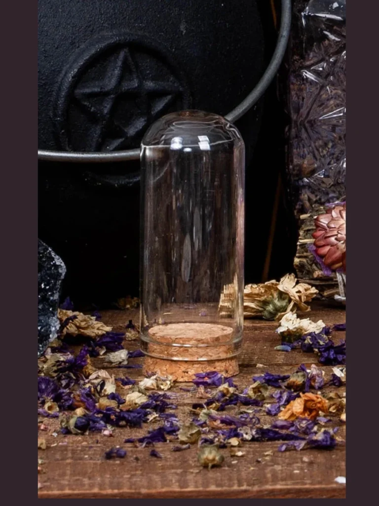 Moody Smoked Glass Display Cloches