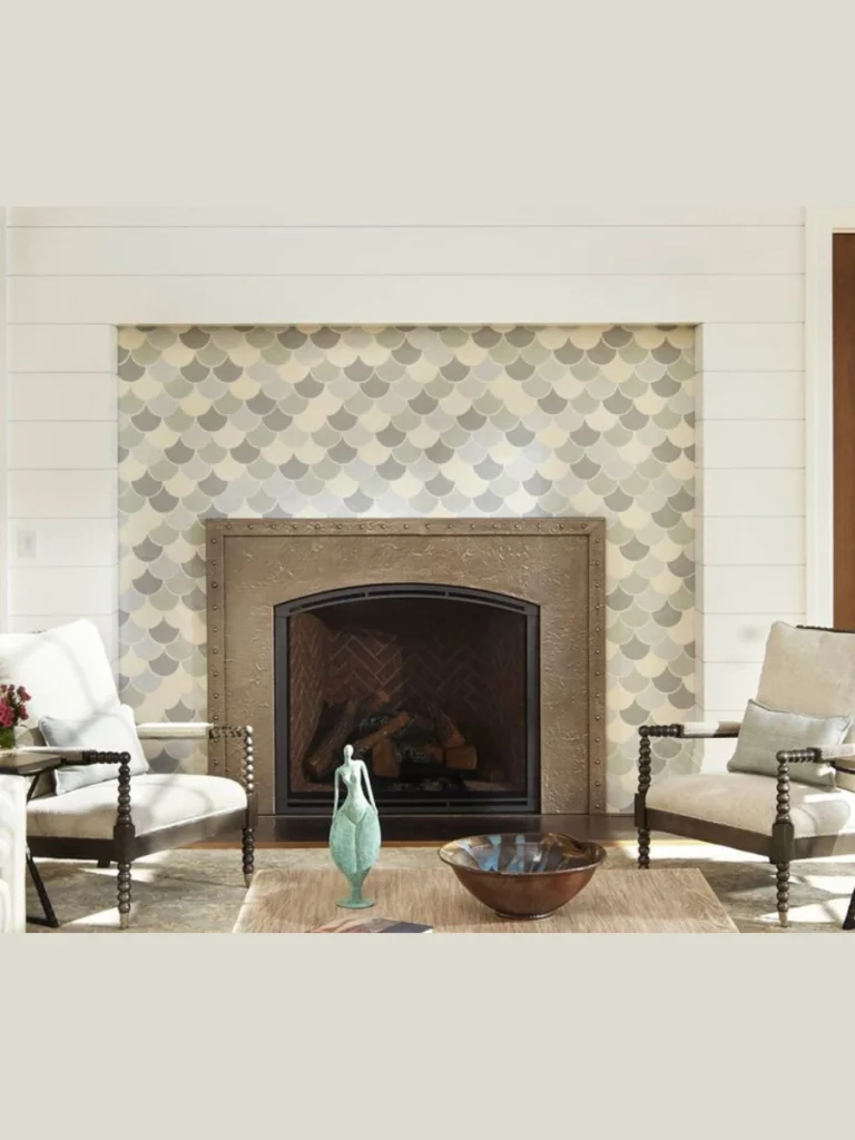 Moroccan Fish Scale Tiles for a Soft and Coastal Vibe