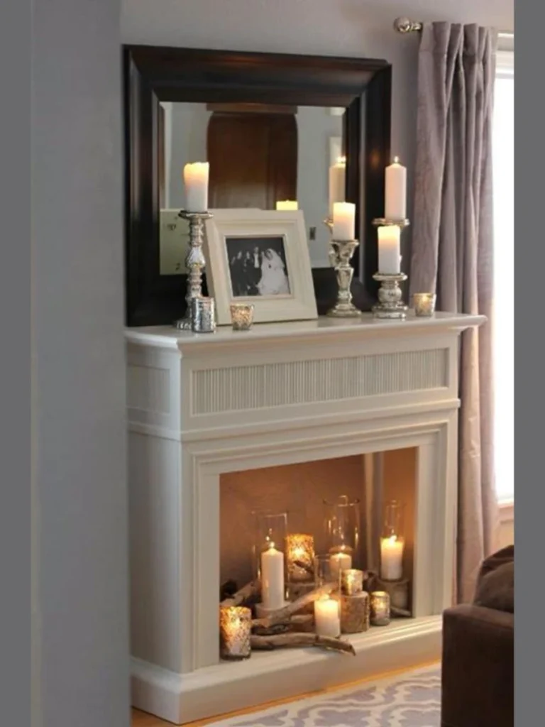 Multi-Level Pillar Candle Landscape for a Soft Glow