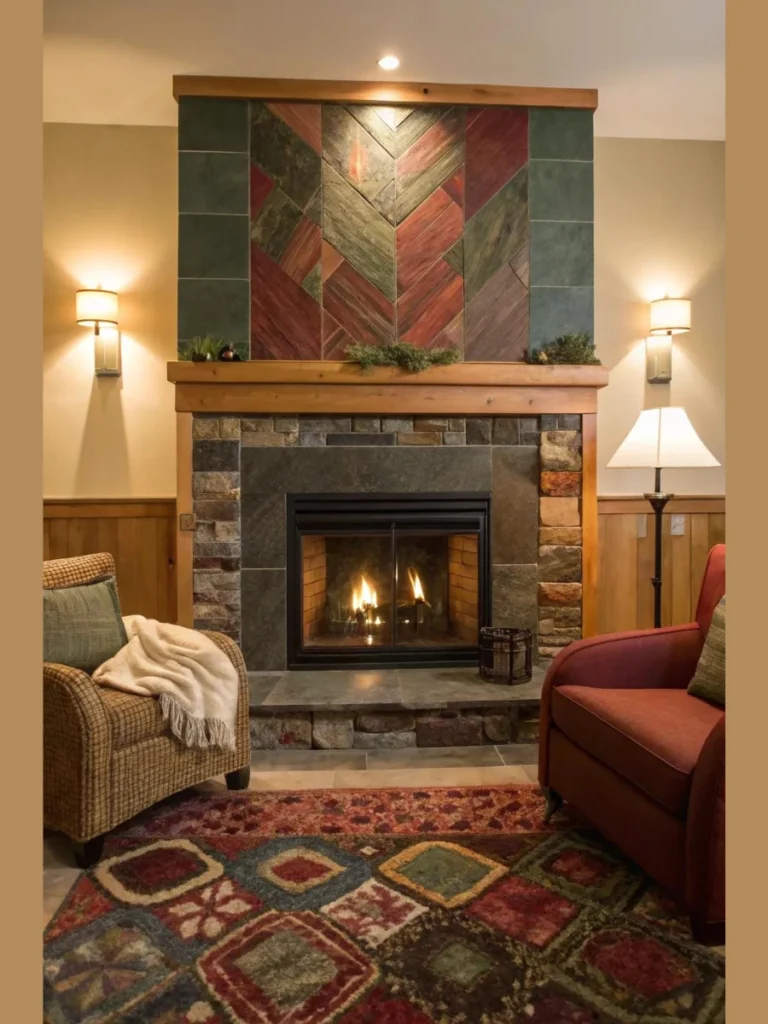 Multicolored Slate For A Vibrant Rustic Look