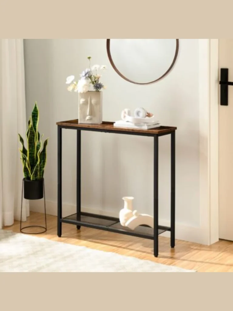 Narrow Console Tables for Slim Spaces
