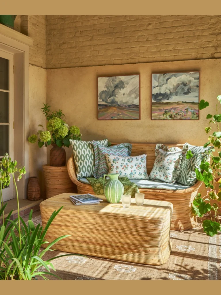 Nature Inspired Textures with Jute and Rattan