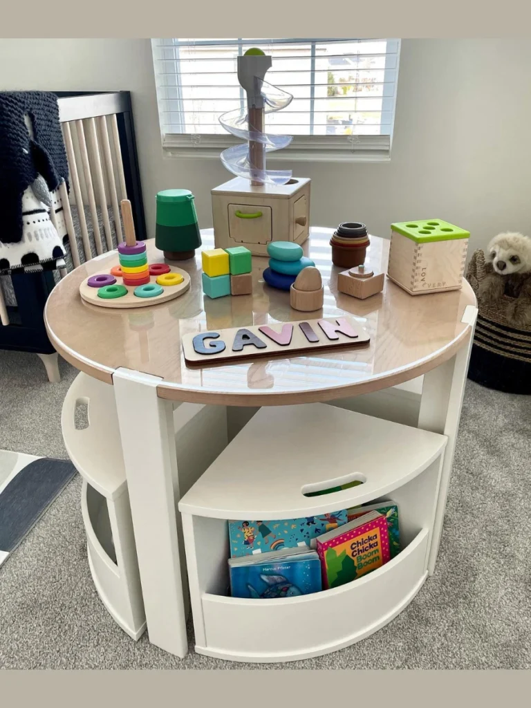 Nesting Activity Tables For Creative Play