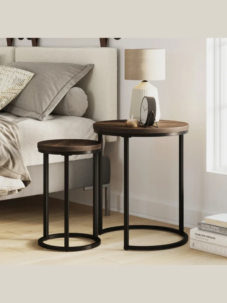 Nesting Side Tables For Flexible Entertaining