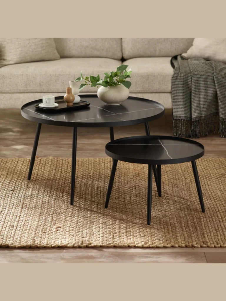 Nesting Side Tables for Flexible Entertaining
