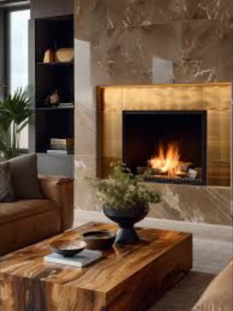Neutral Beige Travertine for Warmth