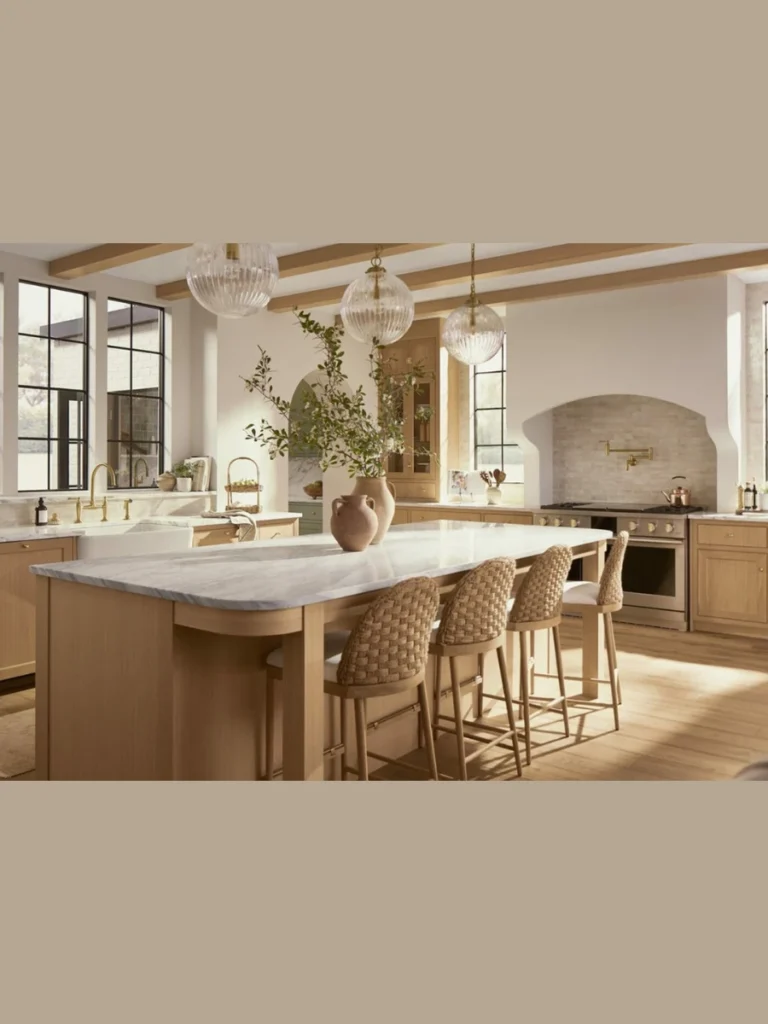 Organizing Countertops with Marble Serving Boards