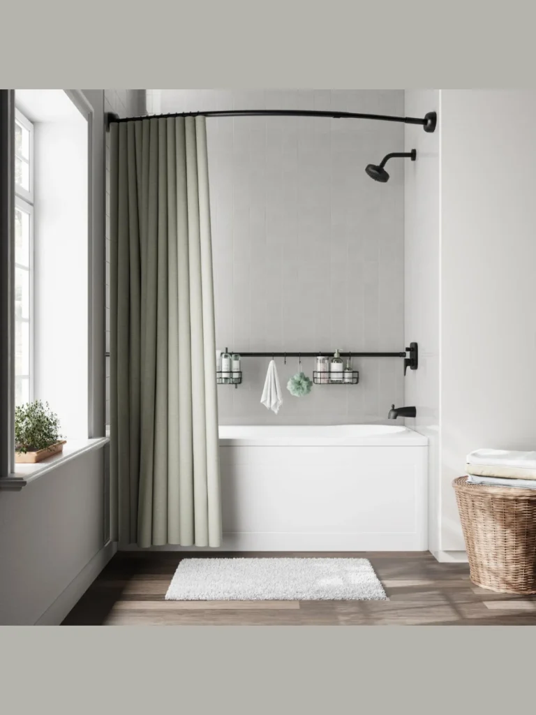 Organizing Showers with Sleek Tension Poles