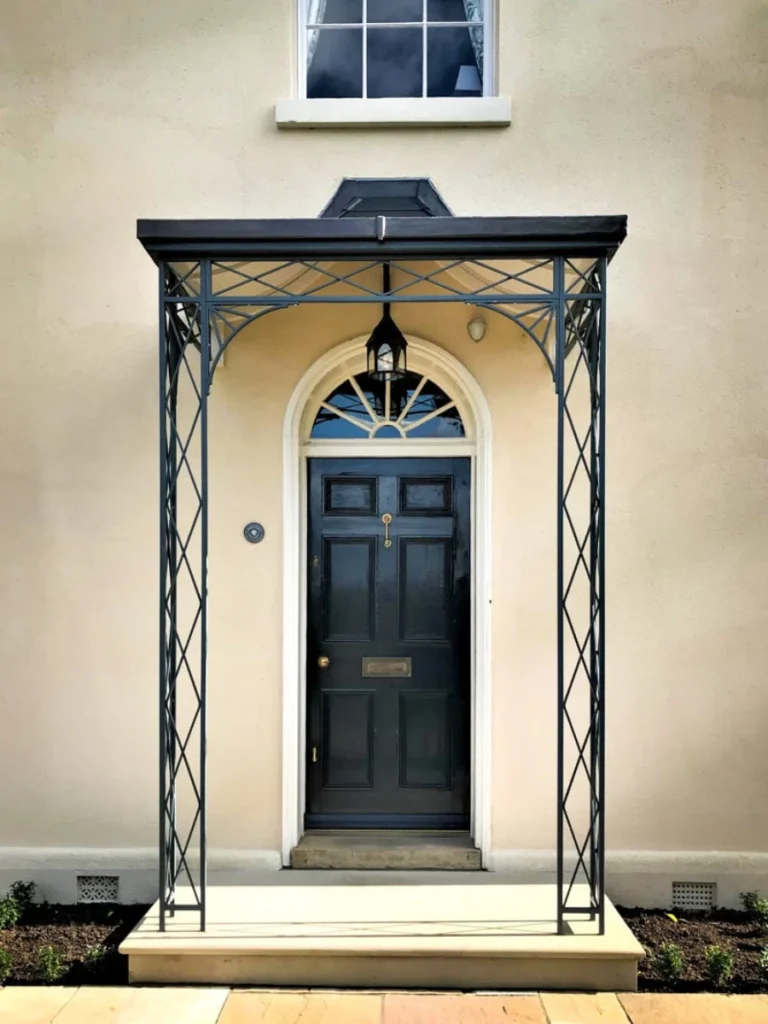 Ornate Wrought Iron Canopies