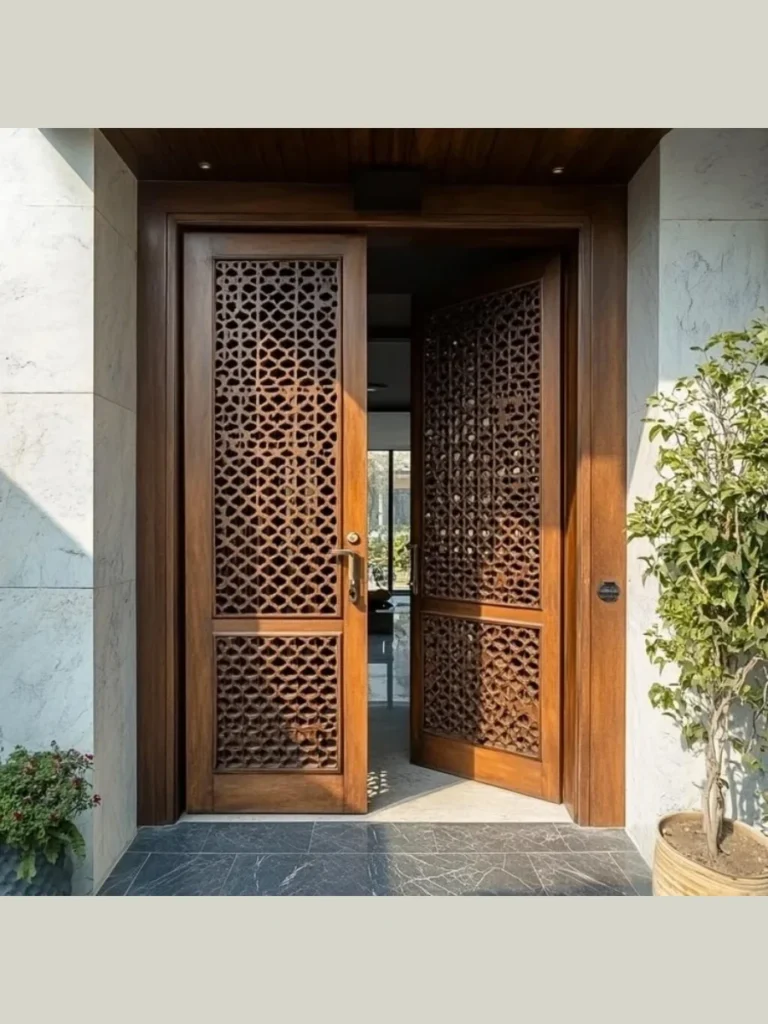 Oversized Solid Oak Doors for Timeless Strength