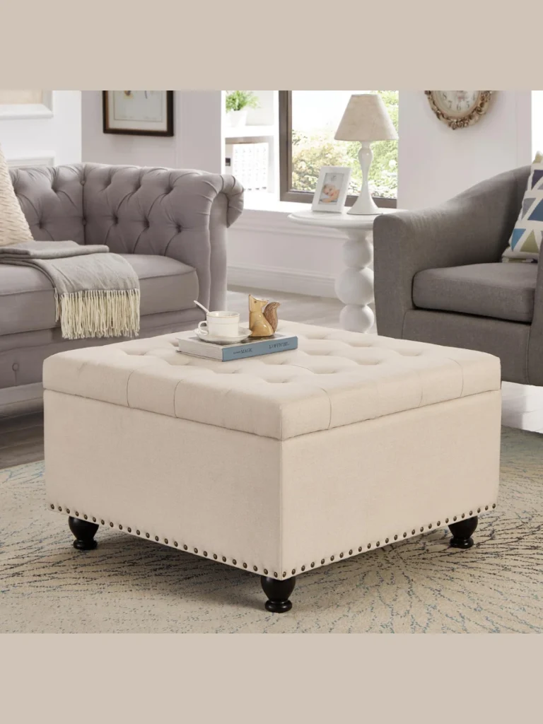 Oversized Storage Ottomans
