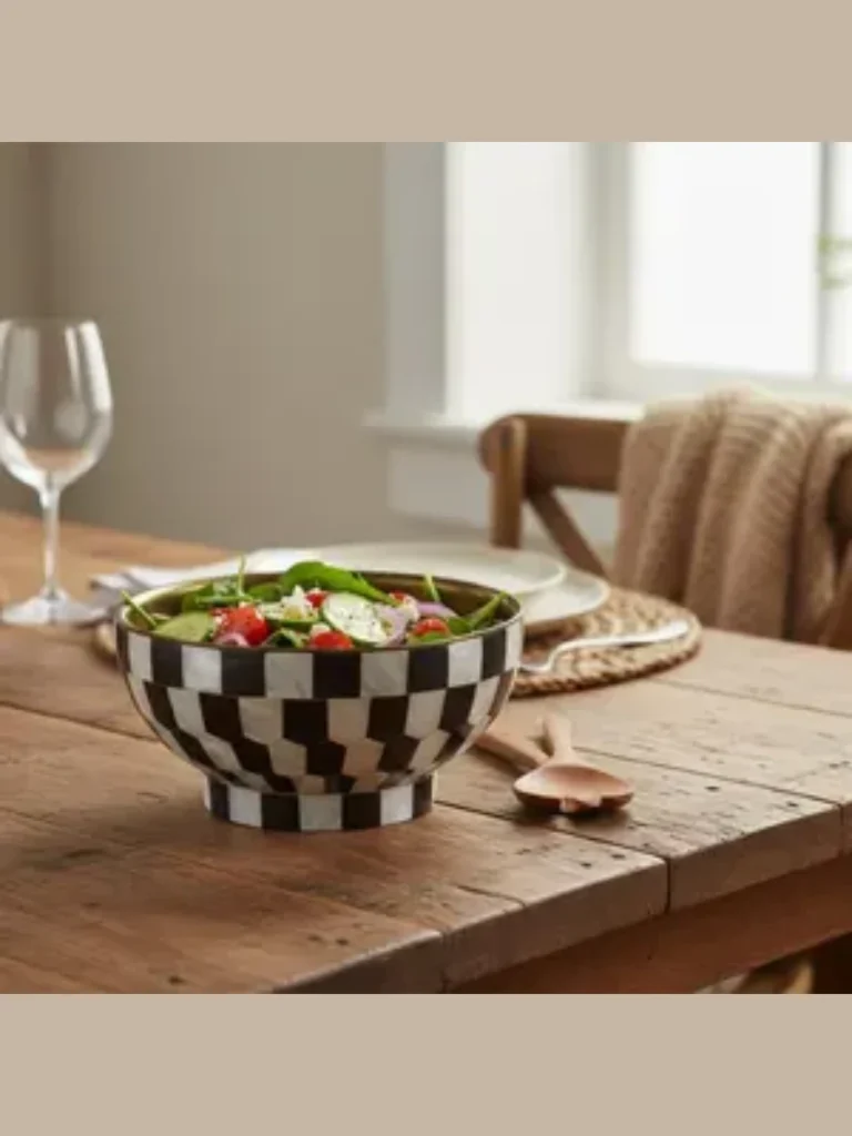 Polished Horn Inlay Catchall Dishes