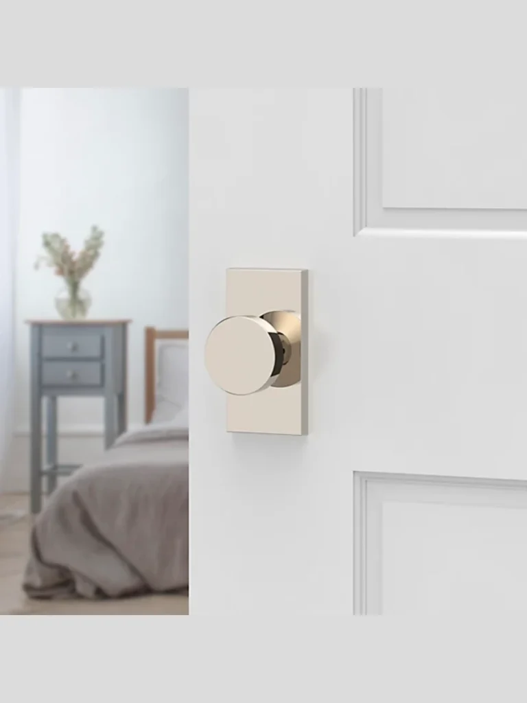 Polished Nickel Interior Mortise Knobs