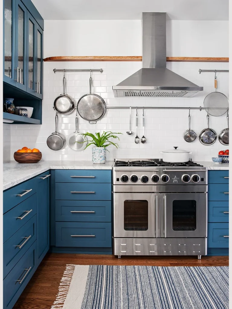 Pot Racks With Integrated Shelving Units