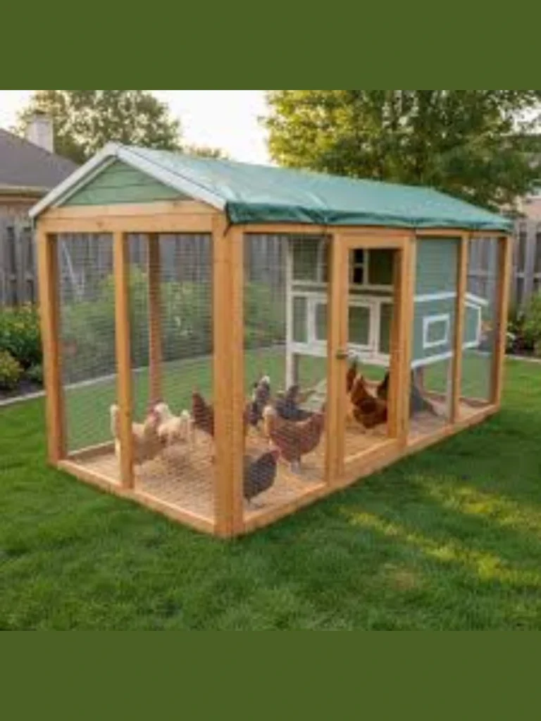 Predator Proof Chicken Coop Runs