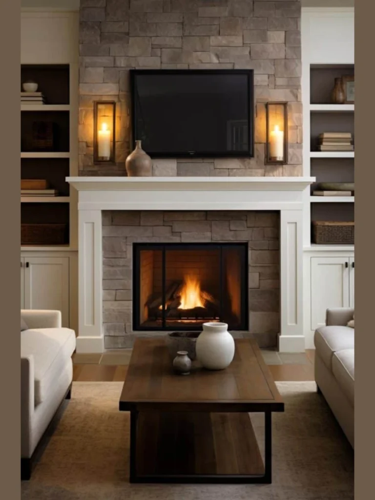 Recessed Niche Lighting For Flanking Alcoves