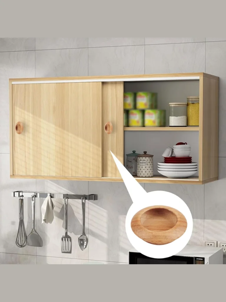 Recessed Wood Pocket Pulls