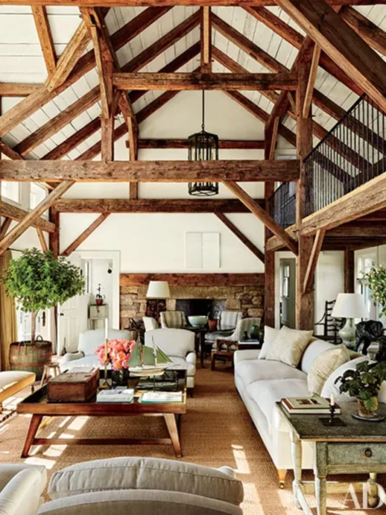 Reclaimed Wood Ceiling Beams