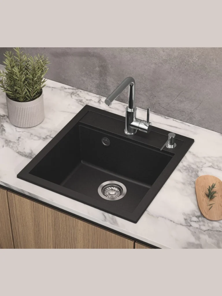 Refining Sinks with Stylish Soap Dispensers
