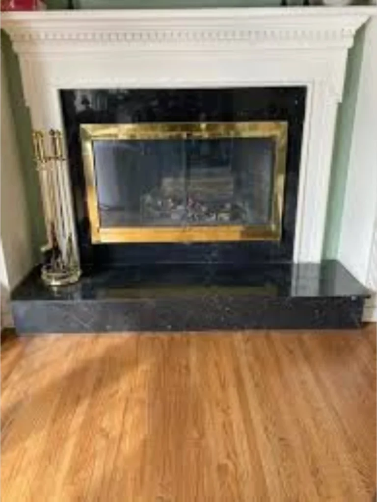 Replace Dated Brass Doors with Black Steel
