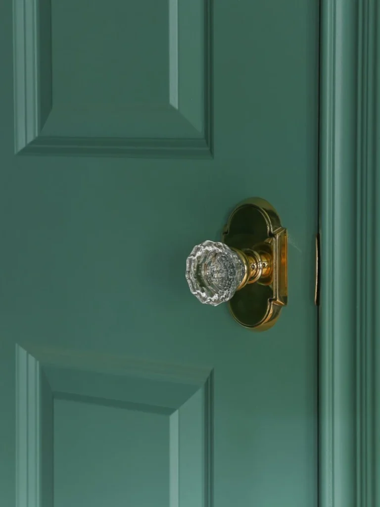 Replacing Old Knobs With Modern Brass Hardware