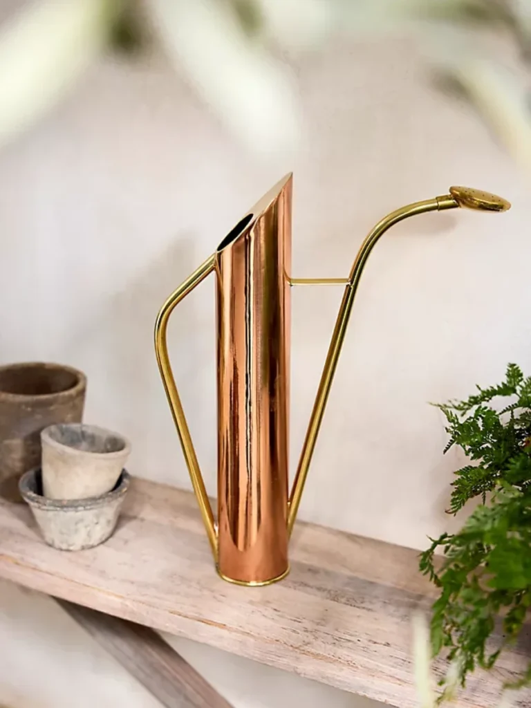 Rosy Copper Long Spout Watering Cans