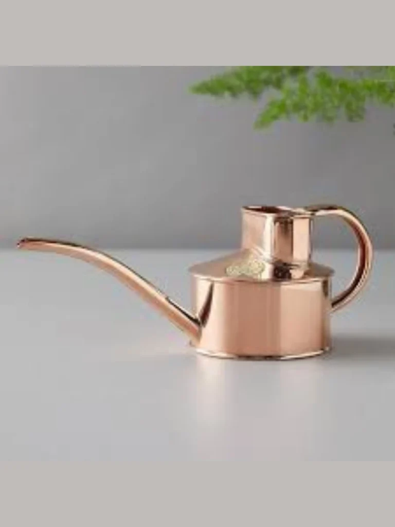 Rosy Copper Long Spout Watering Vessels