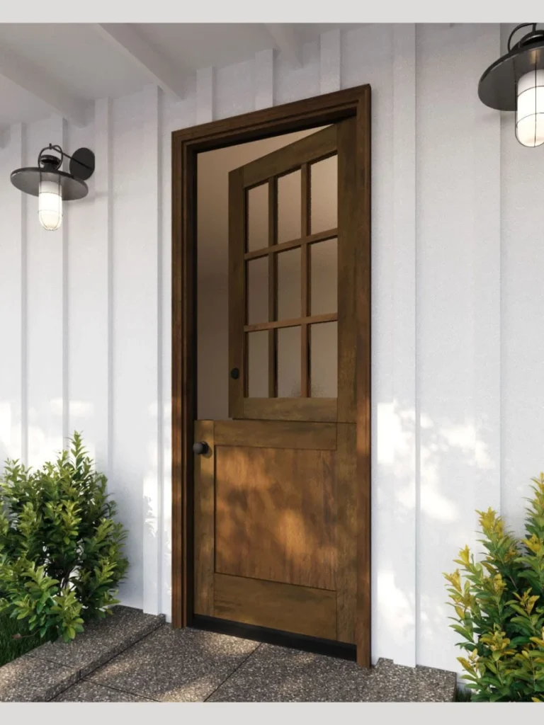 Rustic Dutch Doors for Versatile Ventilation