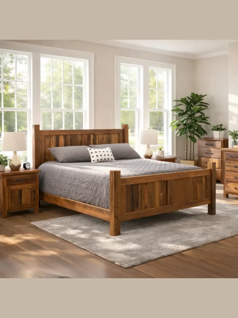 Rustic Reclaimed Wood Bed Frames