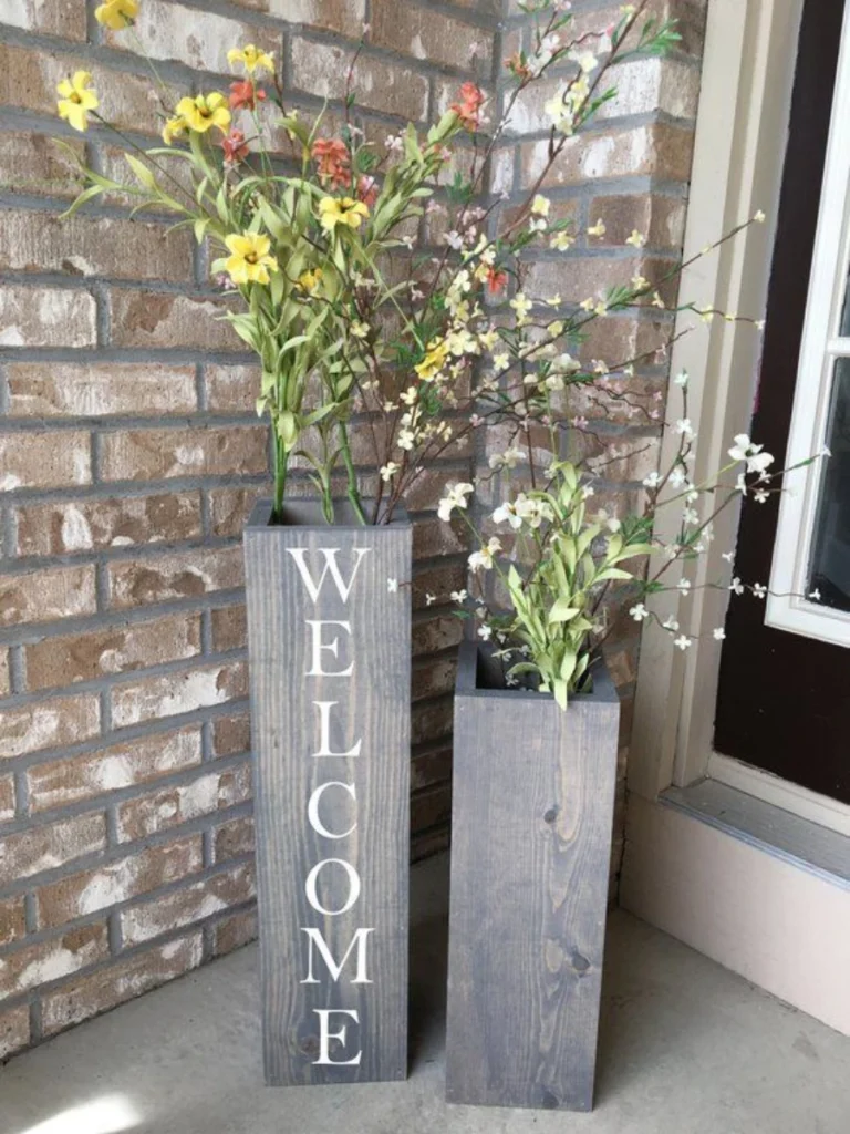Rustic Reclaimed Wood Signs for Farmhouse Style