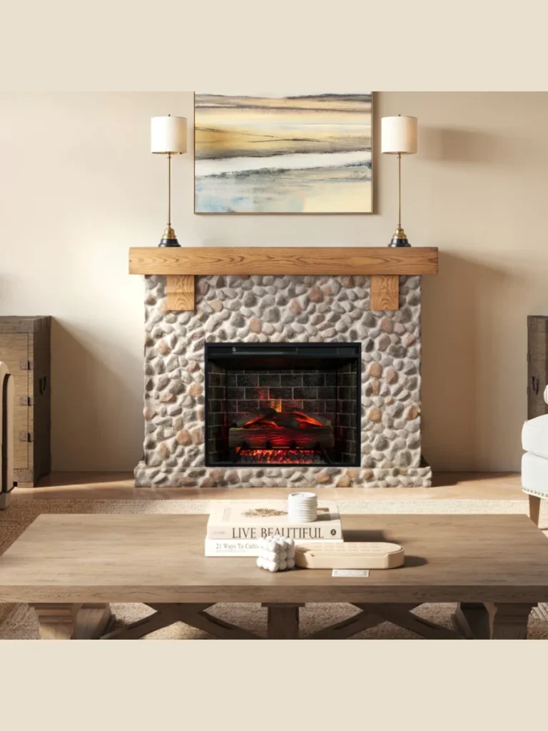 Rustic Stone Look Electric Inserts