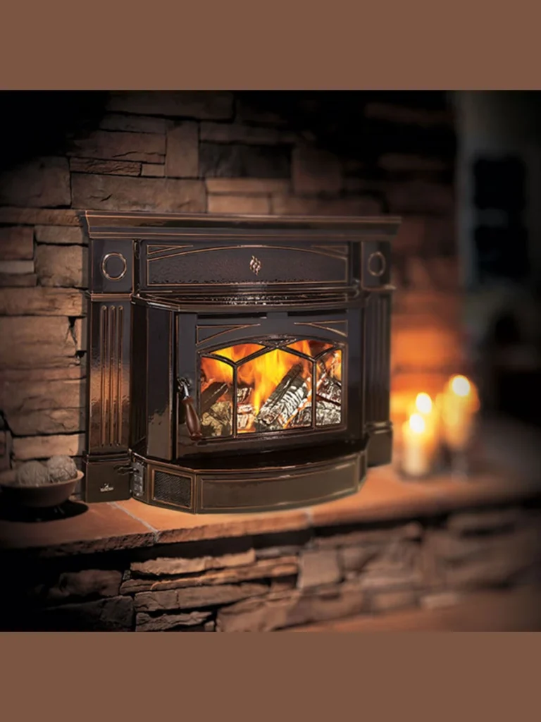 Rustic Wood Burning Stove Inserts