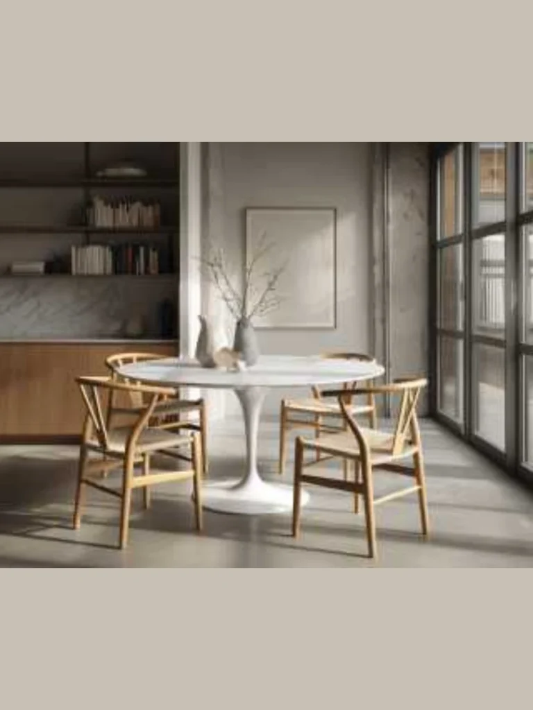 Scandi Style Wishbone Dining Chairs
