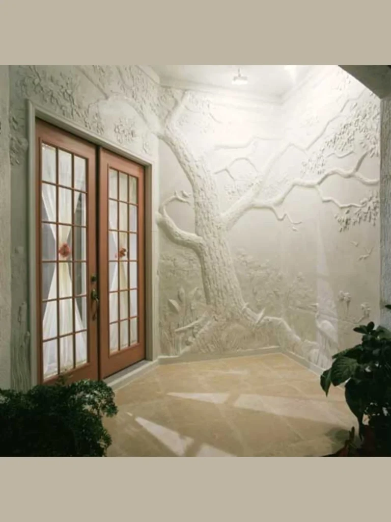 Sculpted Plaster Reliefs For Artistic Wall Surfaces