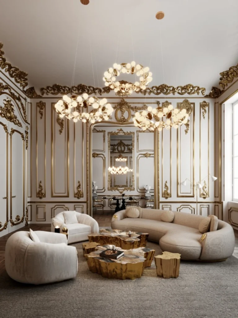 Sculptural Curved Sofas For Fluid Living Room Layouts