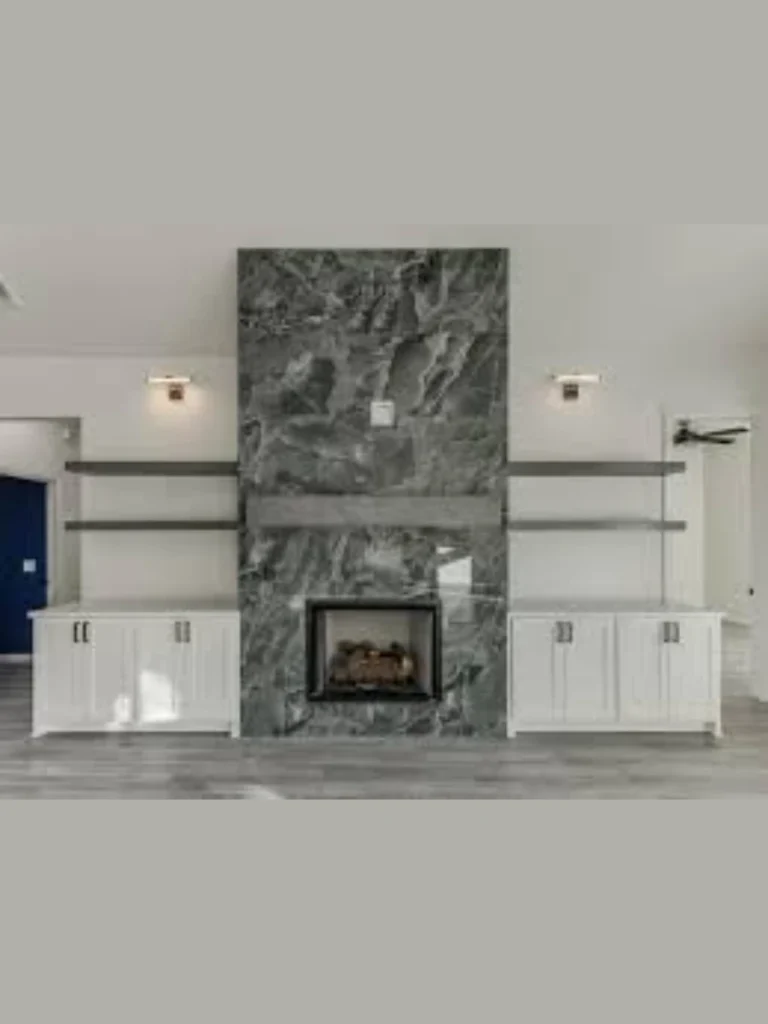 Seamless Floor To Ceiling Porcelain Slabs